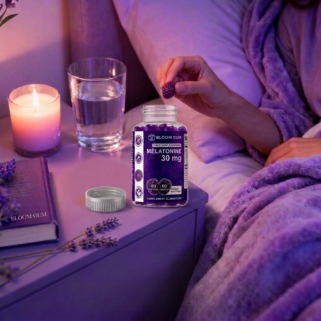 BLOOM GUM™ : Gummies Sommeil Profond à la Mélatonine