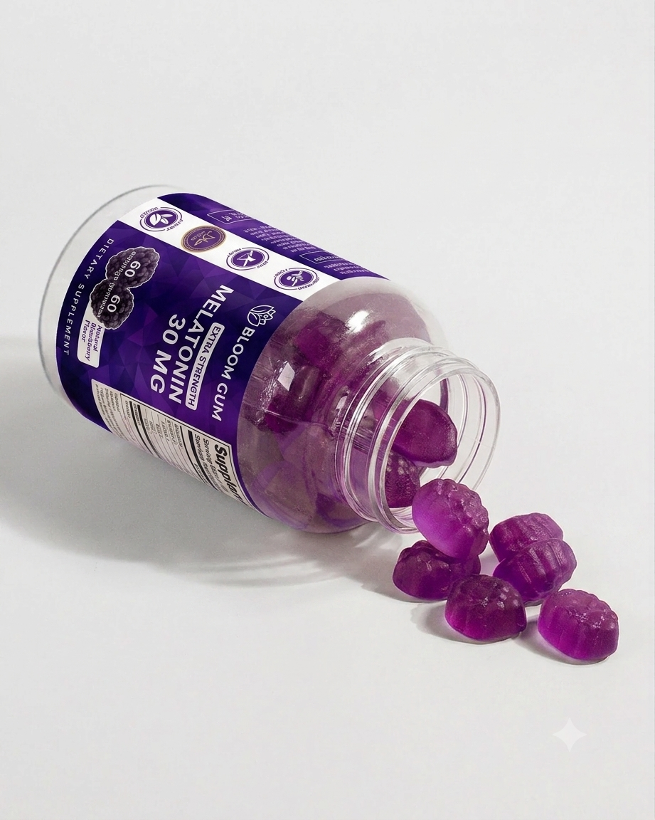 BLOOM GUM™ : Gummies Sommeil Profond à la Mélatonine